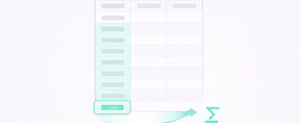 Как посчитать сумму столбца в Excel (Автоматически и вручную)