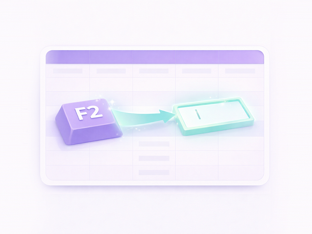 Как вводить и редактировать  данные в ячейке Excel