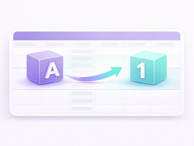 Номер и адрес столбца в Excel