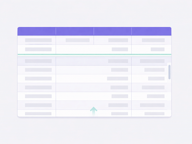 Как закрепить строку в Excel при прокрутке (верхнюю и несколько строк)