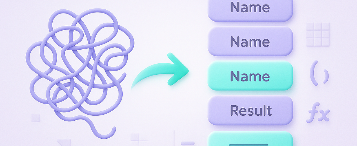 Функция LET в Excel: как упростить сложные формулы