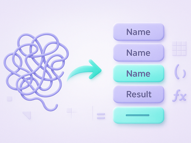 Функция LET в Excel: как упростить сложные формулы