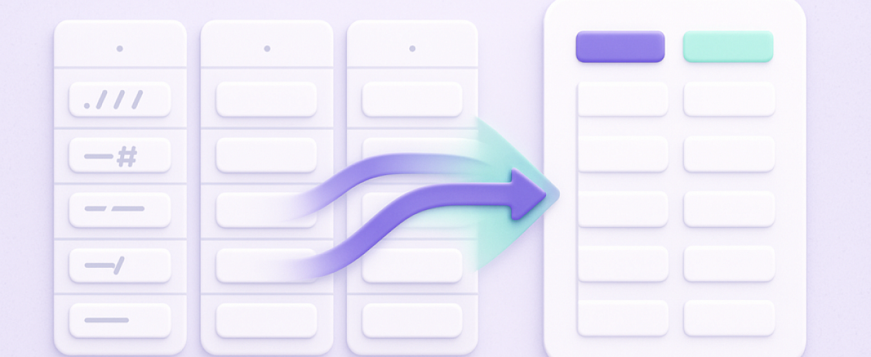 Как быстро объединить несколько списков в один (без дублей) в Excel