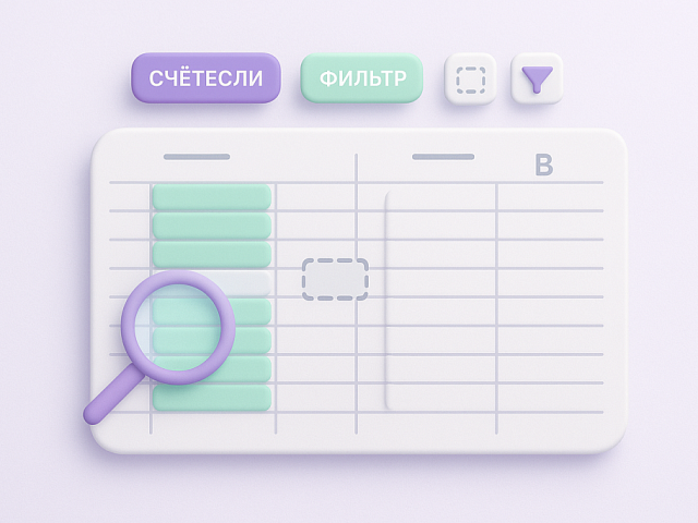 Как выделить строки, которых нет в другом списке в Excel: 3 способа