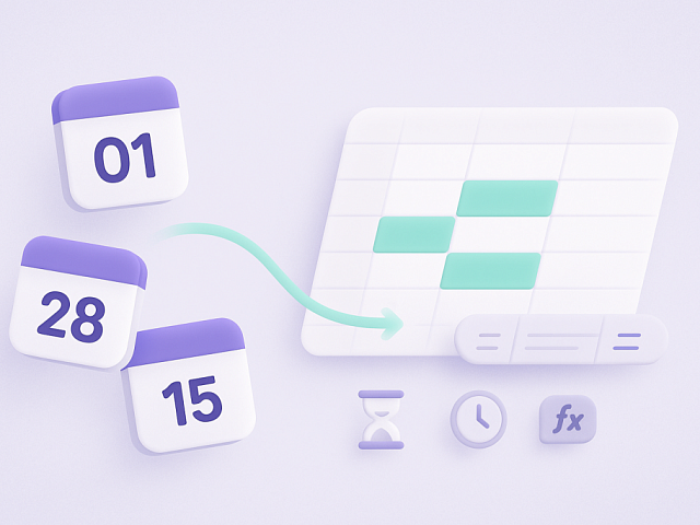 Разница между датами в Excel: 5 формул с примерами