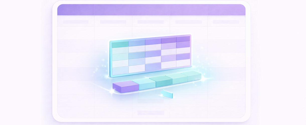 Как добавить строку или столбец в Умную таблицу Excel