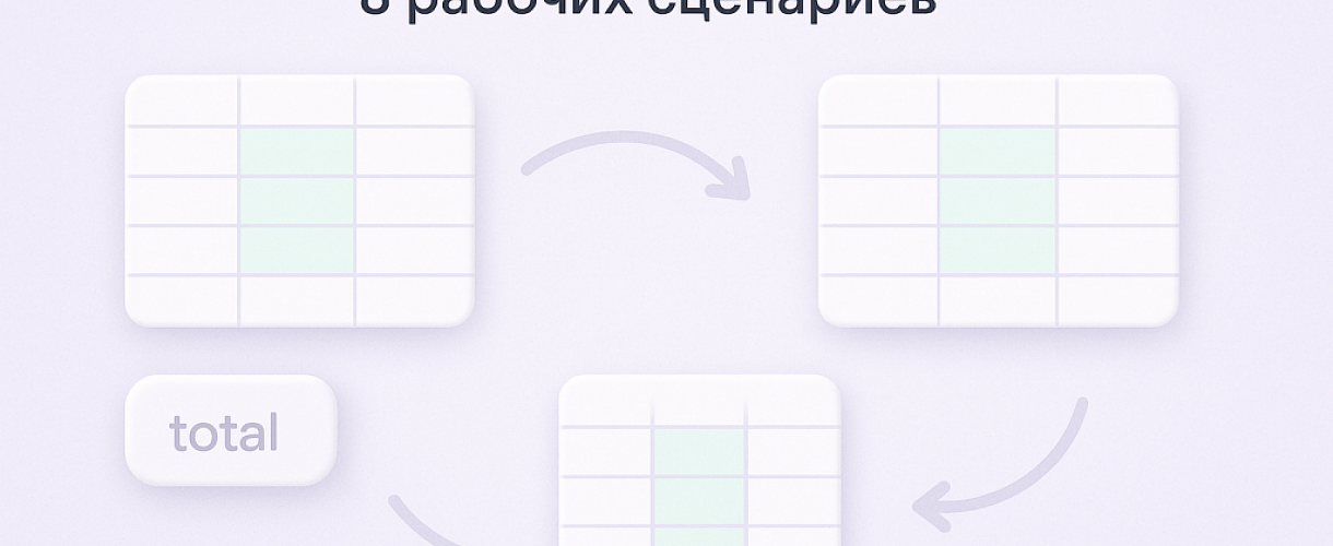 Формулы суммы в Excel: 8 рабочих сценариев