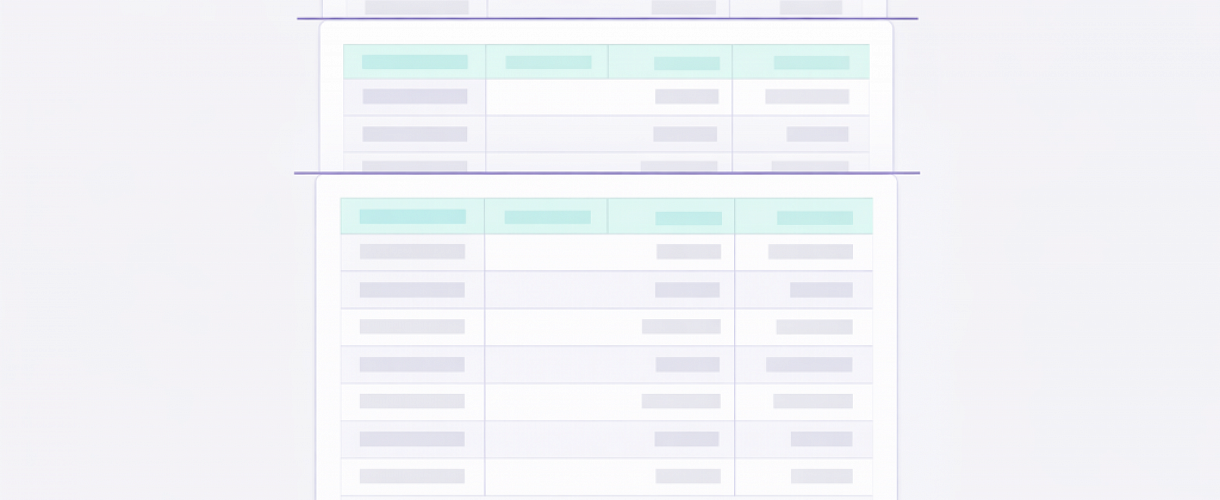 Как повторять строку заголовка при печати в Excel