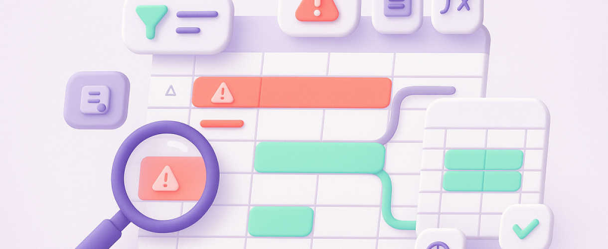 Как найти и удалить проблемные строки в Excel и не сломать таблицу