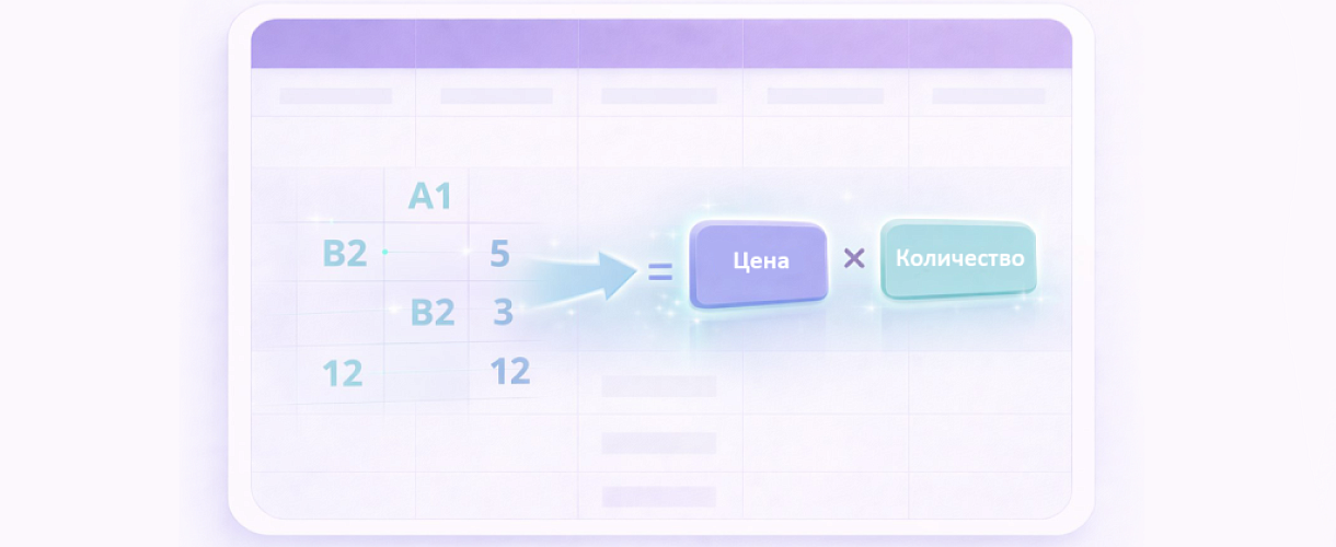 Формулы в умных таблицах Excel