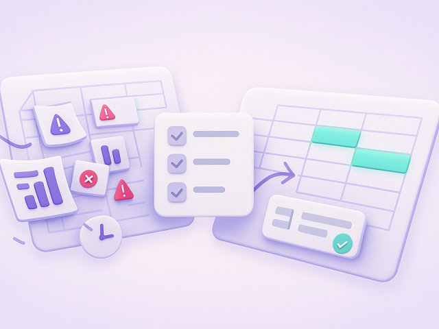 Как найти и исправить «сломанную структуру» таблицы в Excel